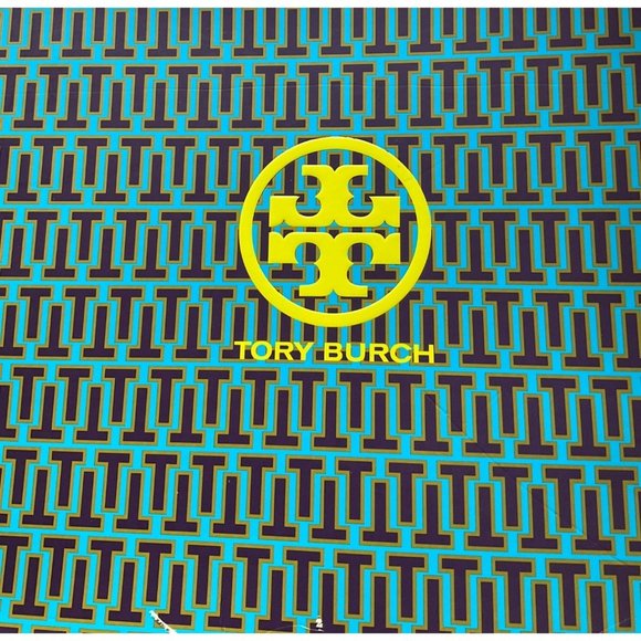 Tory Burch Everly Black Logo Knee High Leather Riding Boots size 7M - Picture 14 of 16